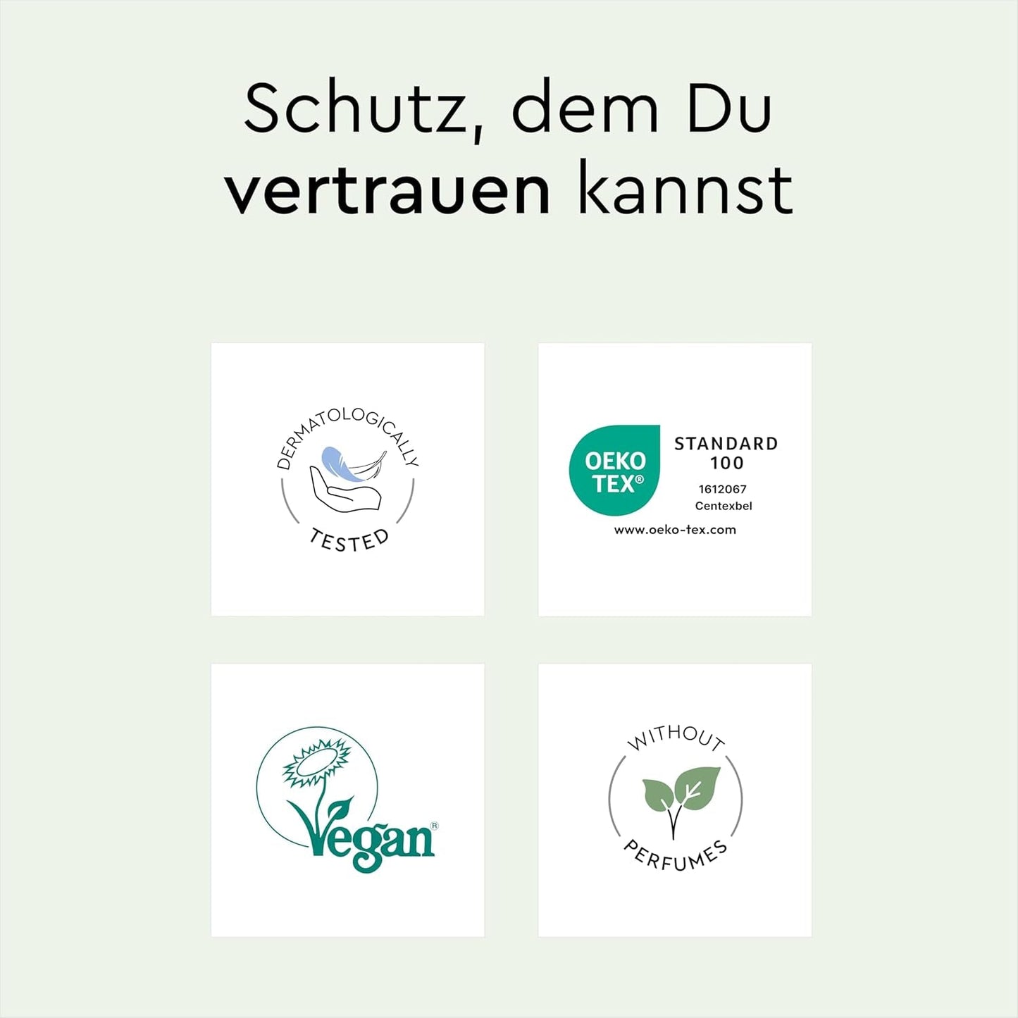 LILLYDOO grønne vådservietter, 600 count (10 x 60), 100 % plastfri rivefast serviet - Parfumefri, skånsom og naturlig, skånsom rensning til følsom hud, dermatologisk testet