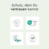 LILLYDOO grønne vådservietter, 600 count (10 x 60), 100 % plastfri rivefast serviet - Parfumefri, skånsom og naturlig, skånsom rensning til følsom hud, dermatologisk testet