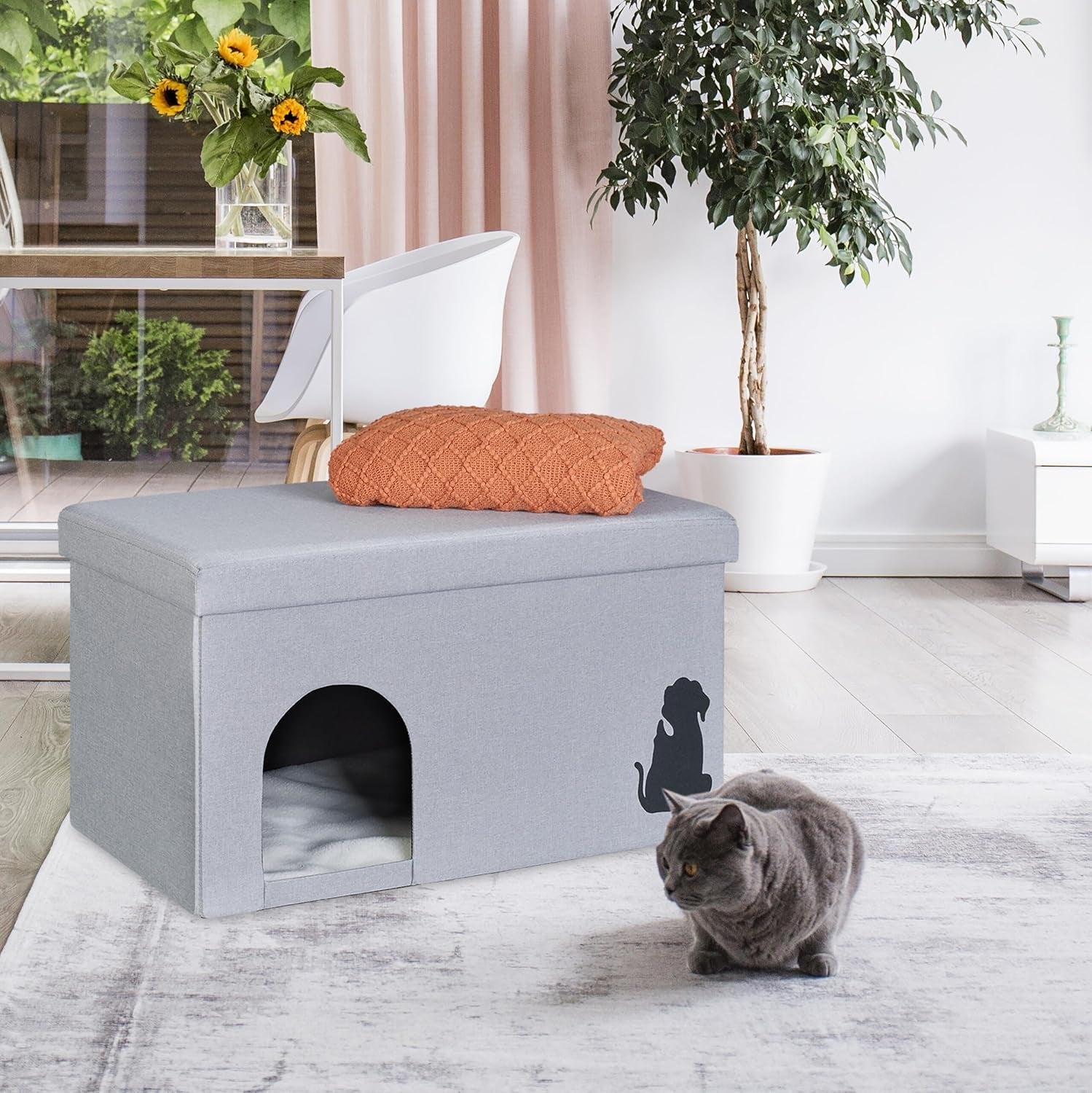 Tæpper og møbler, kæledyr, huler og huse, katte, senge til katte, katte - senge, madrasser