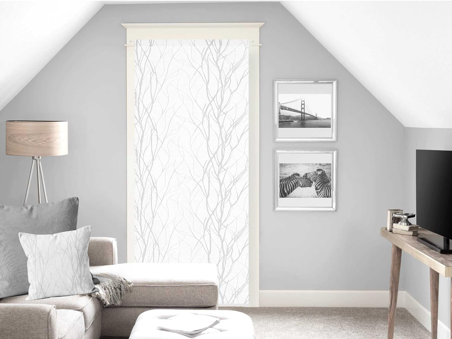 Soleil D'Ocre Liane Bise-Bise, Polyester, Hvid, 70 X 200 Cm Dyner og dyner Naty Shop Hvid H200 X B70 Cm (pakke med 1)