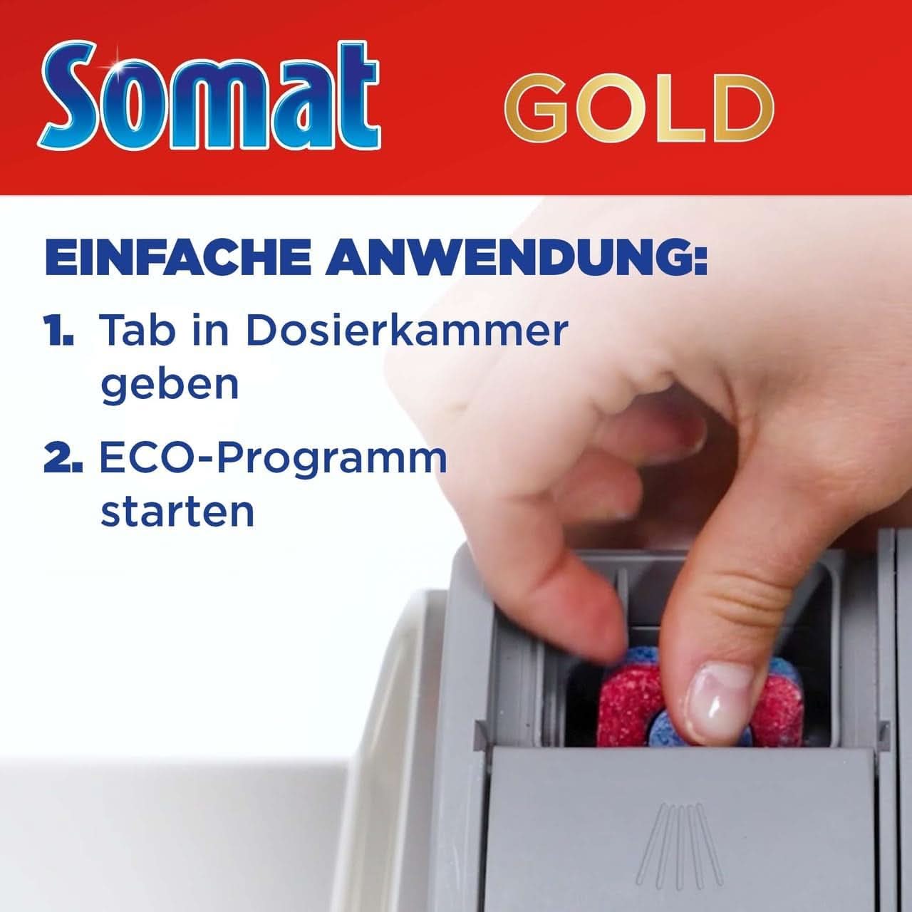 Somat Gold opvaskemaskiner (105 faner) Naty Shop Køkkenvaskemidler