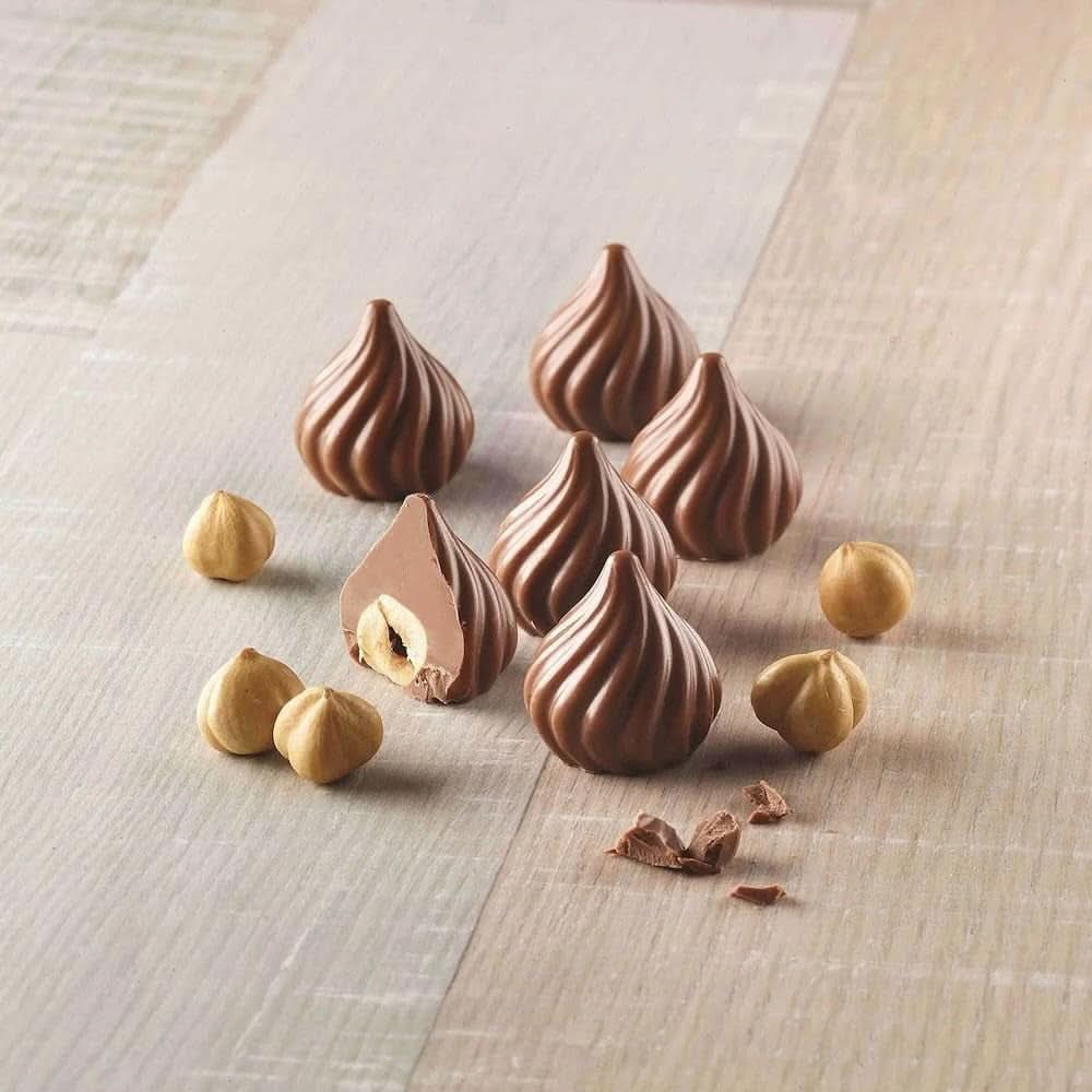 Silikomart 199384, 3D Chokoladeform Køkken Flame Naty Shop
