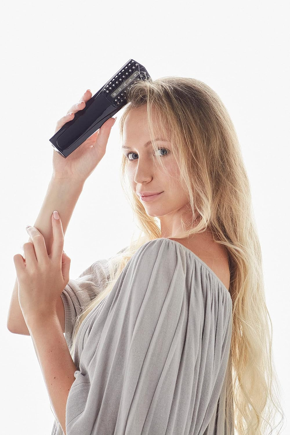Redenhair Hårregenereringsbørste - hårtabsbehandling - hårvækststimulator - ideel hårvækst - forebyggelse af hårtab for kvinder og mænd Hårpleje Naty Shop