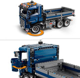 LEGO Technic Dump Truck legetøj med rat og bevægelig dumper - blå byggekøretøj - gaveidé til fødselsdage eller ferier - byggesæt til drenge og piger fra 9 år 42203 Byggesæt Besuche den LEGO-Store