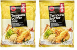 Tempura Batter Mix Tempura Back-Frittiermischung, 500 Gram Mix til bagning og madlavning Naty Shop 1 Kg (2Er Pack)