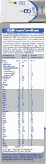 BEBA ekspert Anti-Reflux - AR Speciel formel fra fødslen, til øget bøvsen og opkastning, babymad, babymælkpulver, 1 pakke (1 x 500g)