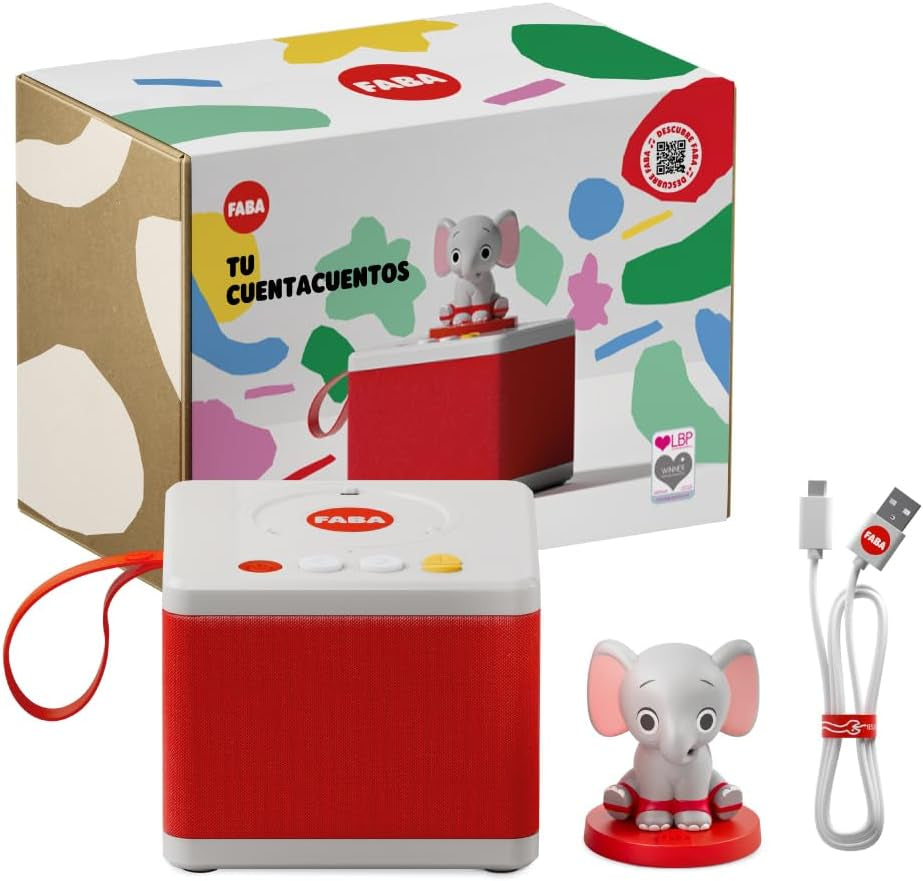 - Historier for piger og drenge, højttaler med elefantkarakteren, pædagogisk spil, indhold på spansk, egnet fra 0 år Bebe Toys Naty Shop