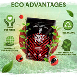 Green Mate Green Orgánica Energy Guarana 500G | Økologisk Yerba Mate te fra Brasilien | Naturligt koffeinindhold | Økologisk Mate te