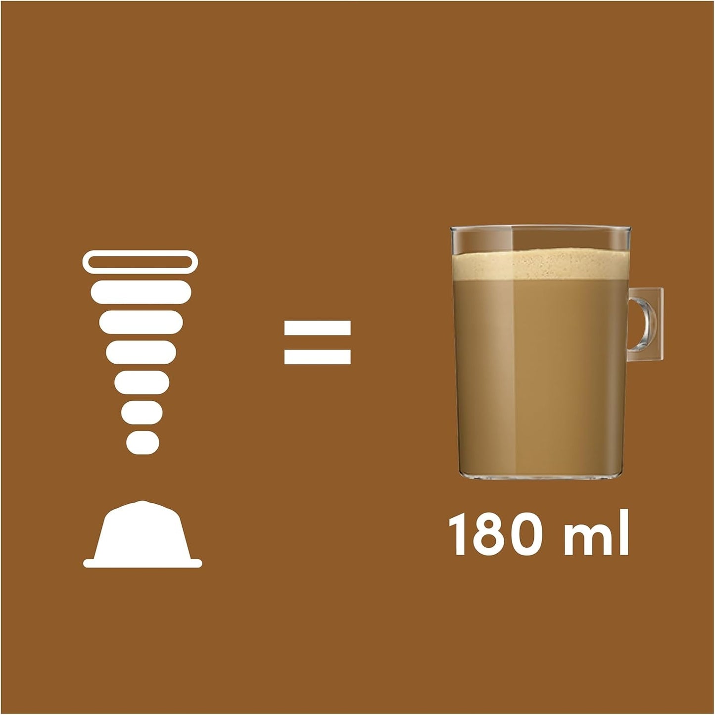 Nescafe Dolce Gusto – Dolce Gusto Café au Lait 16 KAPSULER 160 g (X6)