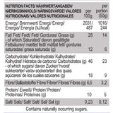 Veganske saltede karamelmandelkager - individuelt indpakket glutenfri sojafri økologisk mandelhavre - 12 x 50 g multipak (pakke med 2)