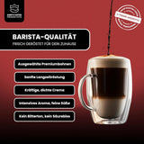 KING'S COFFEE - EKSTREM RISTE - Espresso Intenso bønner - meget lav surhedsgrad - lille batch ristning fra Italien - kaffebønner til fuldautomatiske maskiner og portafilter maskiner - 1 kg