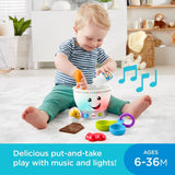 Fisher-Price Laugh & Learn Baby Learning Toy, Magic Color Mixing Bowl med musik og lys i 6 måneder+, GJW20 Baby Toys Naty Shop