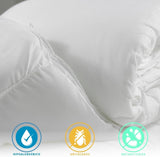 BØHEMIEN | Dyne/ Sengefyld 120 cm, dyne 300 G/M², allergivenligt fyld af åndbare antimidefibre, ekstra blødt og antibakterielt fyld, størrelse 200 X 200 cm Dyner og dyner Naty Shop