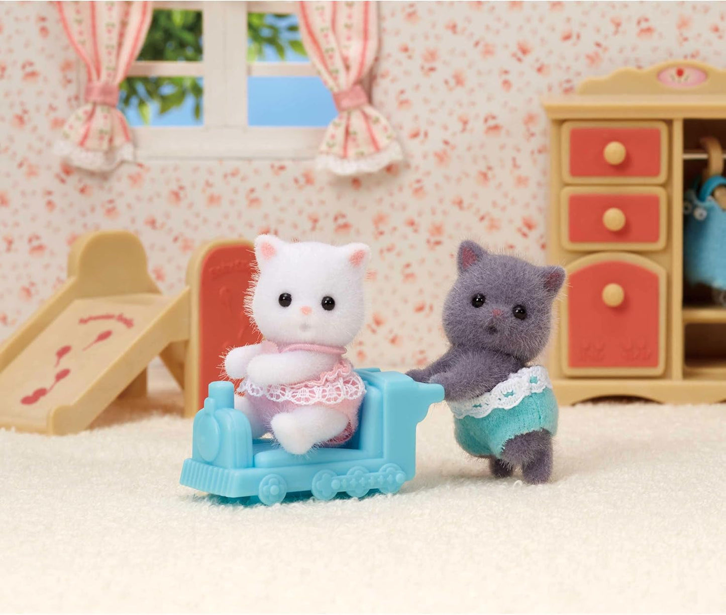 Sylvanian Families L5457 Twin Perserkatte - Dukkehusfigurer