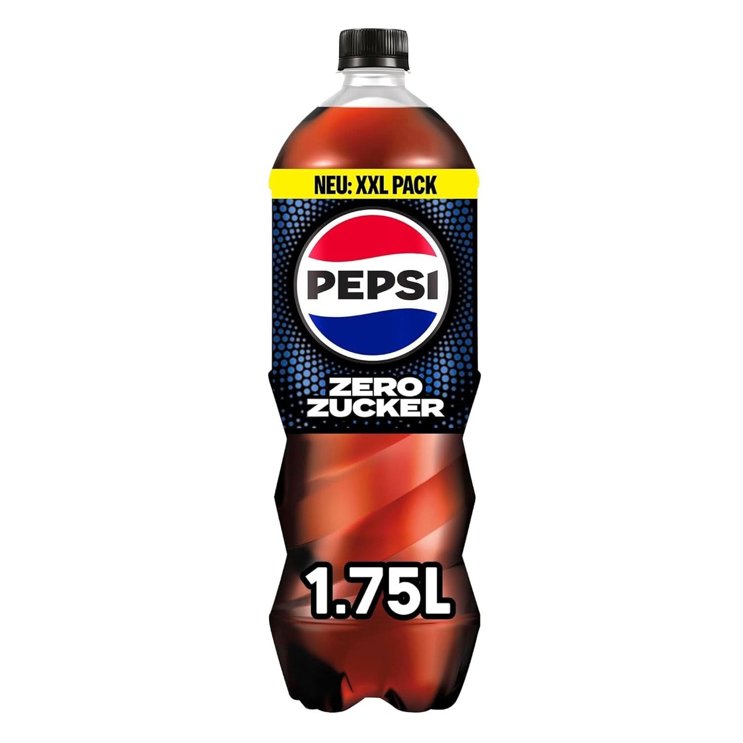 Pepsi Zero Sugar, Sodavand uden sukker fra Pepsi, uden kalorier, sæt 6 x 1,75 liter Alkoholfri drikke Naty Shop