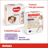 Huggies Extra Care bleer, ultraabsorberende, str. 5 (12-17 kg), 68 stk.
