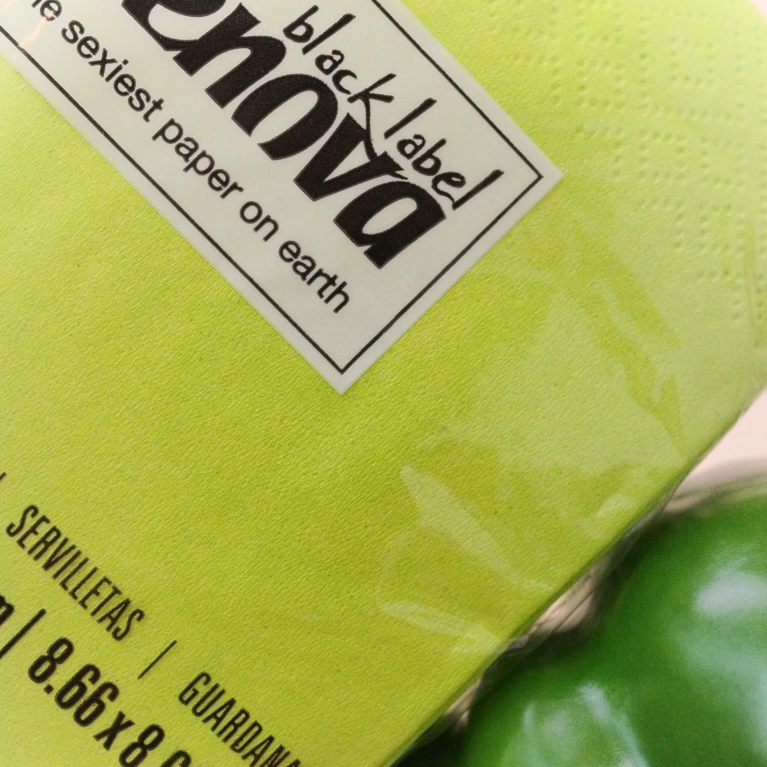 Renova Cocktail Green Paper Servietter - 30 servietter