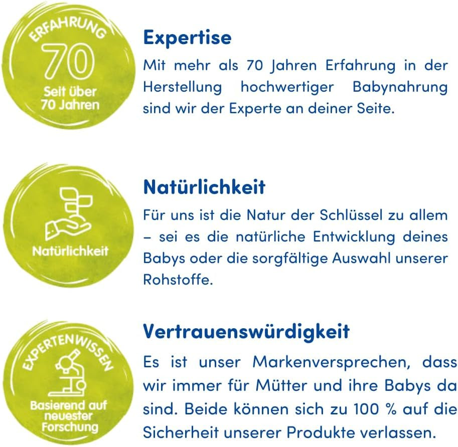 Humana Kindergetränk 1+, ab 1 Jahr, Milchpulver für Kindermilch, nährstoffreiche Milch für Kleinkinder, as gelegentliches Milchgetränk oder zur Mahlzeit, 650 g