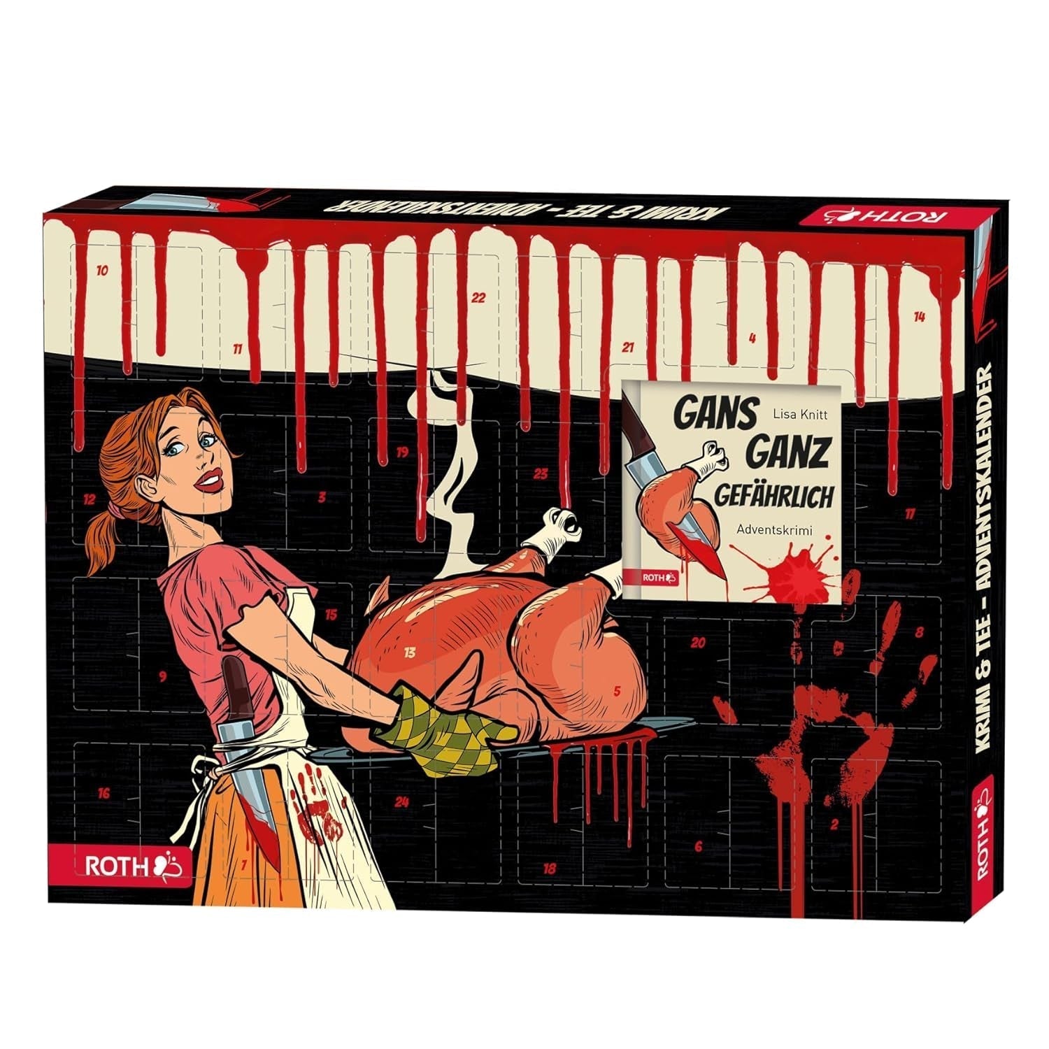 ROTH adventskalender med økologisk te og politi
