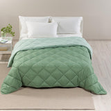Caleffi Dobbeltseng Vinterdyne 260 X 265 Cm Mikrofiberdobbeltseng Vinter Blød Komfortabel Polstret Holdbar Vaskbar Hypoallergen Quilt Lavet i Naty Shop Dyner og dyner