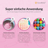 Goodbake Pink Food Coloring (11ml) - Intens Food Coloring - Meget koncentreret farve - Til farvning af kager, fondant, smørcreme, drinks, slim og mange andre ting. 100% vegansk