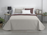 Estoralis | AVA | Vendbar Boutique Quilt | Til alle årstider | Farve - Beige/Brun | Til 105 cm seng. (200 X 270 Cm. Ancho X Alto) | Quiltet quilt Quilts og quilts Naty Shop