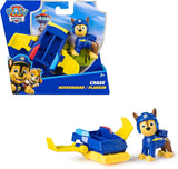 PAW PATROL Chase Action Pup Mini redningsfly legesæt med foldevinger Legetøj til børn 3 år gamle actionfigurer Naty Shop Chase