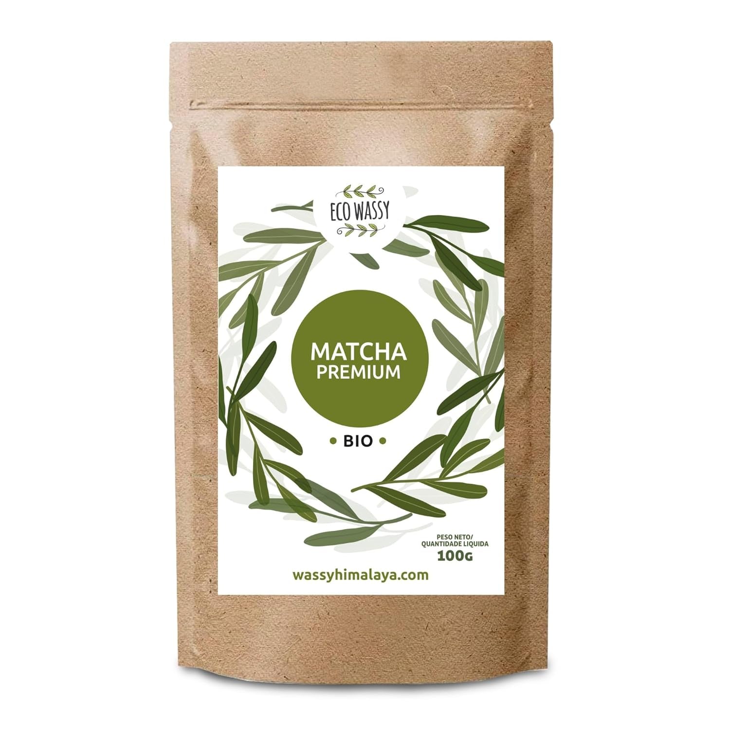 Japansk Matcha te, premium kvalitet, pulver. 100% naturlig. Reducerende grøn te, kraftfuld afgiftningsmiddel og antioxidant. Rendyrket matcha - Oprindelse: Japan (100 g)