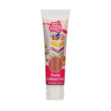 Madfarve Funcakes Gel Powder Pink: Højkoncentreret madfarve til dej, creme, fondant, marcipan, kager, nem dosering, individuelle dråber til at skabe levende farver, Halal, 30 g