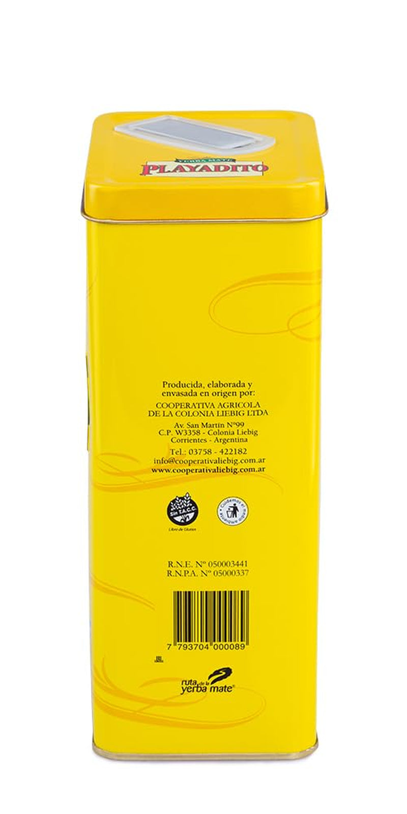 - Yerbero de Chapa indeholder 500 g yerba mate med pinde, ideelle til at dele med venner