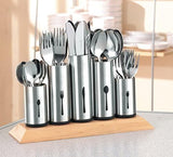 Rustfri bestikholder, 1 pakke, sølv Kitchen Naty Shop A 2 stk