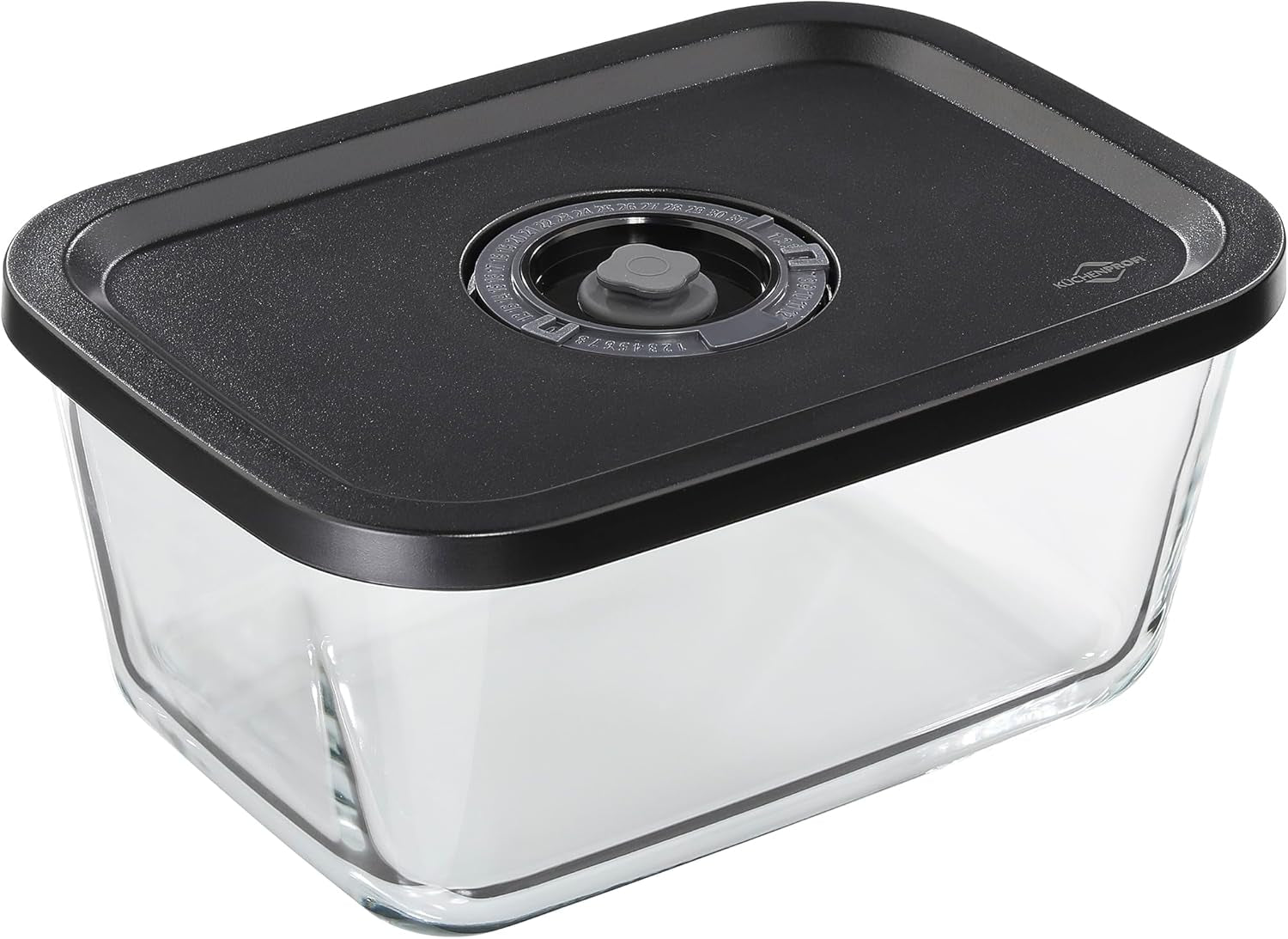 Vakuumsæt Küchenprofi EASYFRESH | Sæt med 7 dele | 1x elektrisk vakuumpumpe, 1x vakuumbeholder S, M og L, 3x vakuumposer 22x21 cm | borosilikatglas, plast af høj kvalitet | tilberedning og opbevaring Madopbevaringsbokse Naty Shop Vakuumboks L