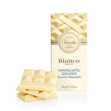Venchi - Ekstra hvid chokoladebar, 78 g - med vanilje - Glutenfri