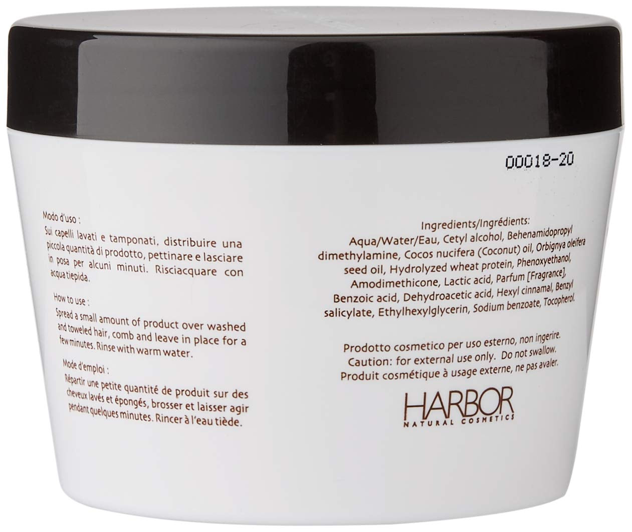 Phytorelax Intensiv nærende hårmaske med kokosolie, 1 pakke (1 x 250 ml) Naty Shop hårmaske