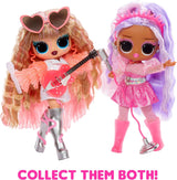 LOL overraskelse! Tweens Neon Pop Stars - Thea Stars - 1 modedukke med baggrundsbelyste overraskelser og over 10 Pop Star-tøj og tilbehør, inklusive hendes hot pink guitar, gave til børn fra 4 år og opefter
