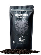 Black Dragon Espresso 100% Robusta - Ekstra stærke ristede kaffebønner - Meget stærk og fyldig kaffe med højt koffeinindhold - Meget stærk espresso