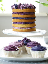 Sugarflair Pasta Madfarve Lilla Sæt med 4 Pasta Madfarve Fondant Marcipan Sukkerpasta Smørcreme og mere: Lilla, Lavendel, Drue Lilla, Deep Purple - Sæt med 4