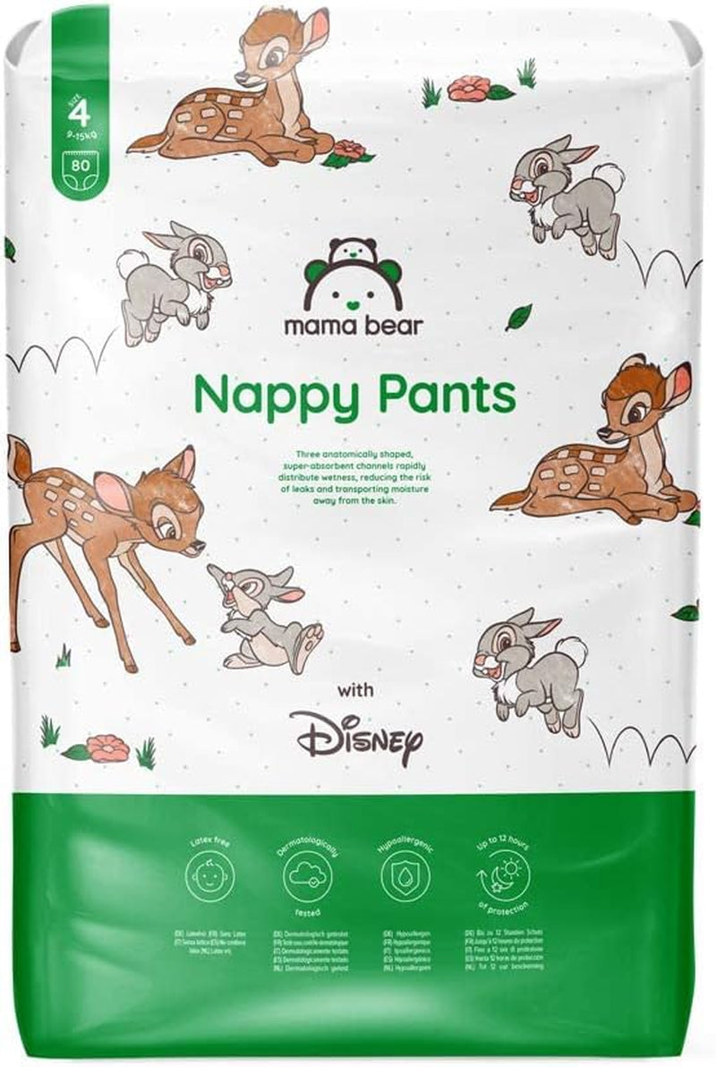 Amazon-mærke: Mama Bear Disney størrelse 6 (15+ kg) - månedlig pakke, hvid, 120 stykker (2 pakker af 60)