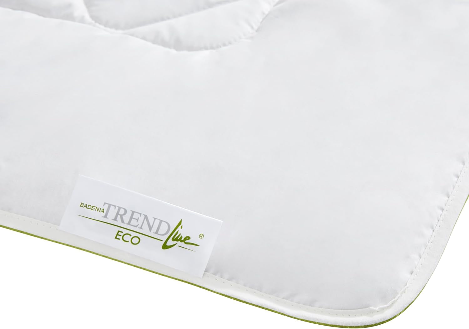 Badenia Trendline Eco Quilt Camel Letvægts 155 X 220 Cm, hvid, Oeko-Tex certificeret, produceret i henhold til den tyske kvalitetsstandard Quilts og dyner Naty Shop