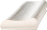 Billerbeck Pillow S20 Latex - Nakkepude i 40 X 80 Cm - Nakkestøttepude med blød latexkerne, hvide Naty Shop standardpuder