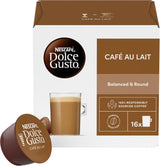 Nescafe Dolce Gusto – Dolce Gusto Café au Lait 16 KAPSULER 160 g (X6)