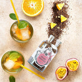 Ankerkraut rød appelsin og passionsfrugt te 90 g i korkkrukke Premium løs te gaveidé Wellnessdrink