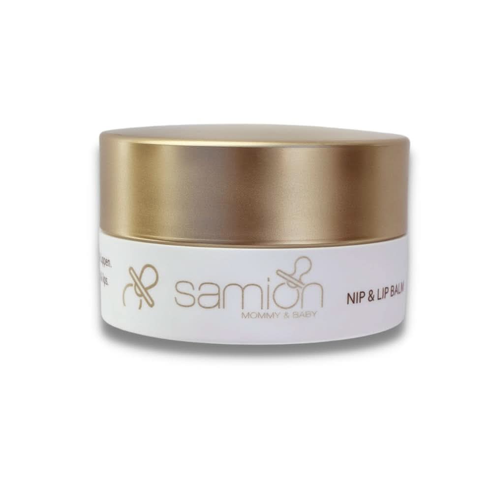 SAMION | LÆBE OG LÆBEBALM | 15 ml Deep Care | Naturlige ingredienser | Vegansk mad og ammetilbehør Bebe Naty Shop