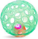 B.toys Babylegetøj Babylegetøj, motorisk legetøj med lys - babylegetøj til nyfødte, piger og drenge fra 0 måneder, PVC-fri babylegetøj Naty Shop Ball med lys