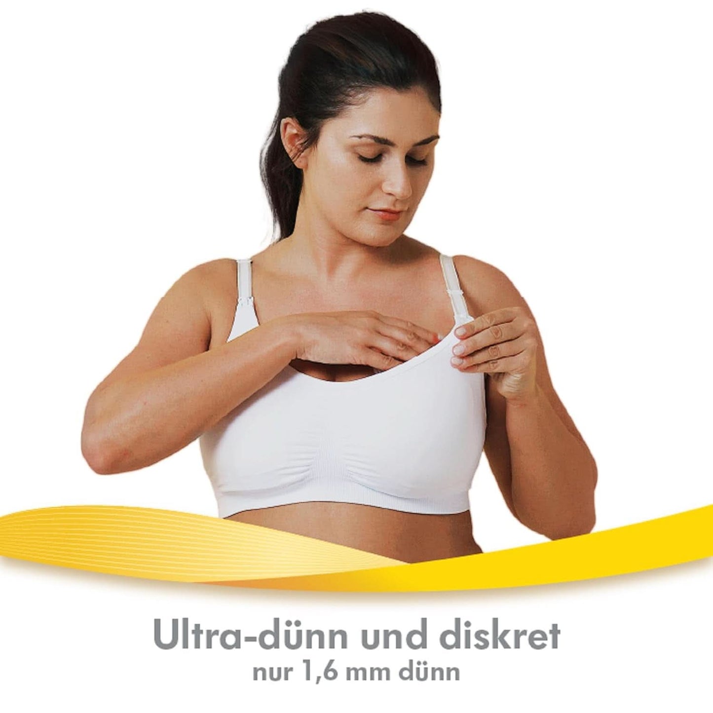 Ultra åndbare ammeindlæg fra Medela, 120 styk Mad og ammetilbehør Bebe Naty Shop