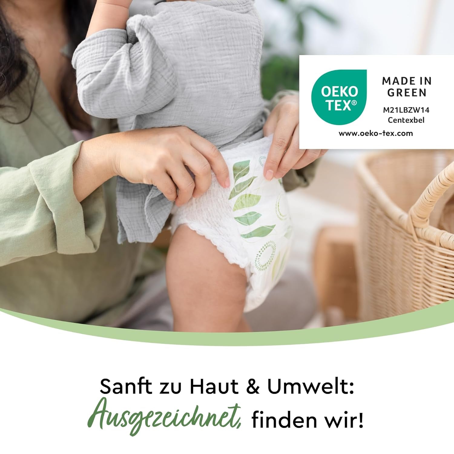 LILLYDOO Eco Pants Størrelse 7 (17+ kg) Månedlig æske (85 stk.)