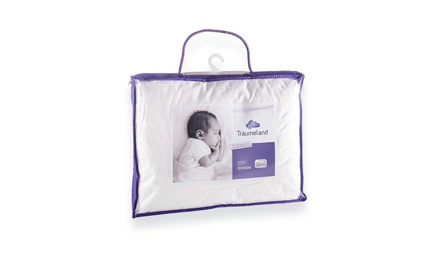 Dreumeland T060183 Pude Mos med Tencel 40 X 60 cm, hvid Standard puder Naty Shop