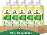 Væske til at skylle hænder, affedte og beskytte huden, dermatologisk testet, 10 x 750 ml Naty Shop