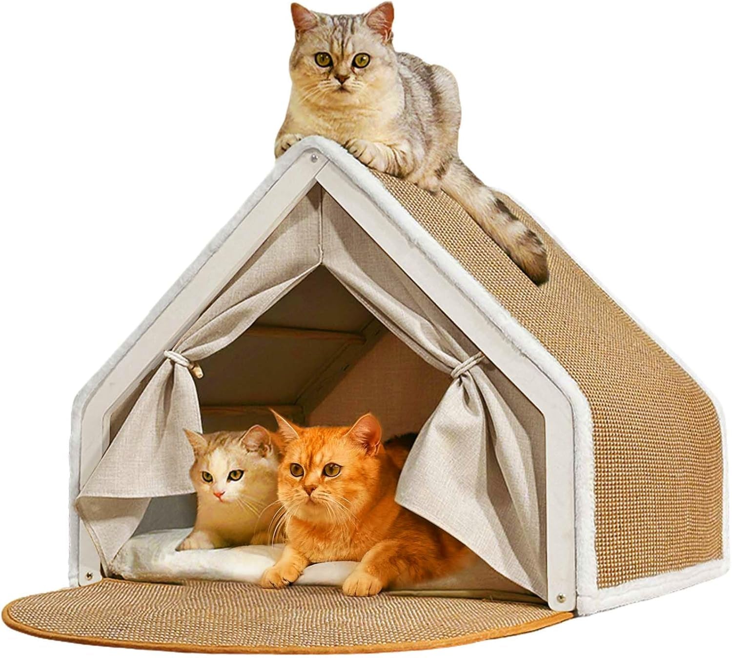 Tæpper og møbler, kæledyr, huler og huse, katte, senge til katte, katte - senge, madrasser