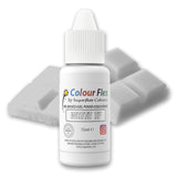 Sugarflair Colourflex hvid oliebaseret fødevarefarve, højkoncentreret flydende fødevarefarve, madfarve til smørcreme, chokolade, dej, fondant, glasur og mere - 15 ml